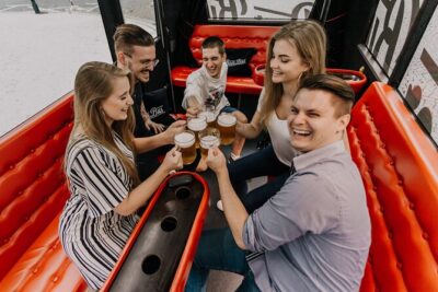 Adults-only Prague Beer Bus Tour - The route that makes this bus tour worth it