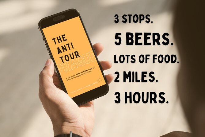 Anti Tour Prague - Self Guided Beer and Food Tour - Starting at Hradčanská: Getting Oriented Without Stress