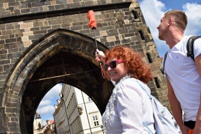 Best of Prague: Private City Walking Tour, Boat Cruise, and Typical Czech Lunch - Křižovnické náměstí and Charles Bridge: views plus photo time