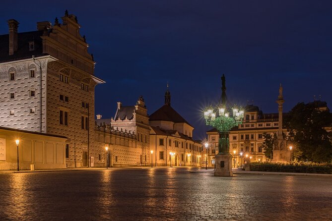 Best views of Prague by night - Dancing House and the Vltava: A Rooftop Break That Feels Very Prague