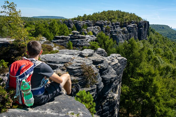Bohemian Switzerland From Prague with Brewery Tour & Beer Tasting - Getting there from Prague: pickup, air-conditioned comfort, and Wi‑Fi