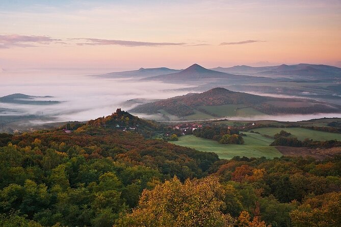 Cozy Winter Countryside Tour 4x4: Experience Authentic Bohemia - Kocourov pub break: beer, comfort food, and castle views