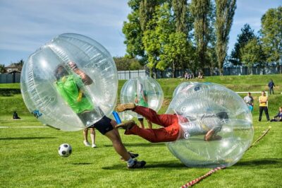 Crazy Bubbles - Bubble Football & Other Activities - Inside the Bubbles: The Fun (and the Strategy)