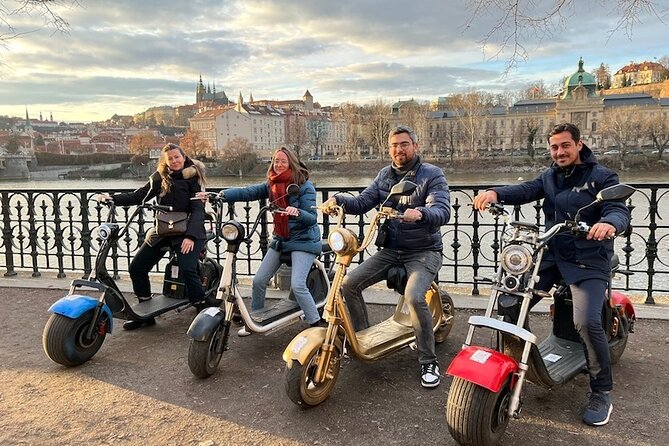 Create your own route on eScooter and enjoy Prague on wheels! - Republic Square and Powder Gate: Historic Timing With a View Reward