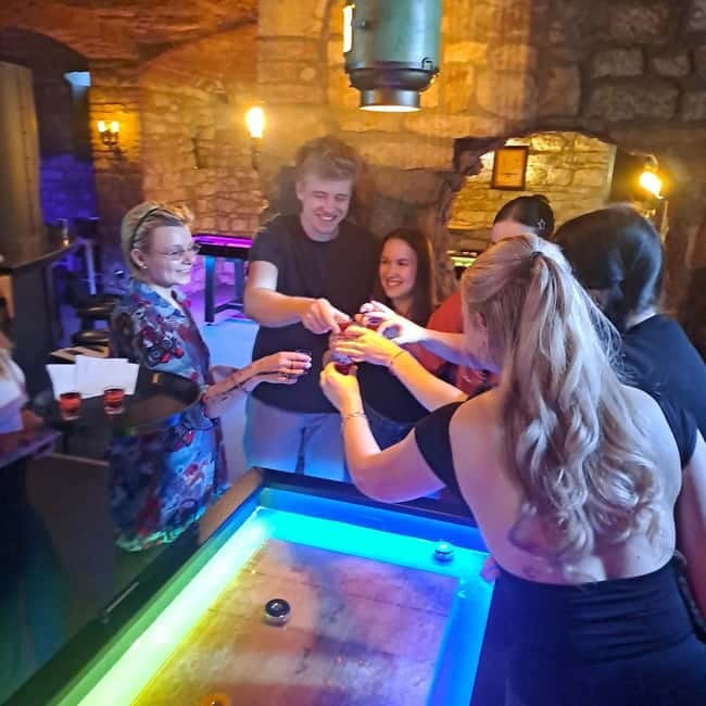 Crew Bar Prague: Open bar, ping pong or shuffleboard game - Drinks during play: what’s included, what to budget, and how to order