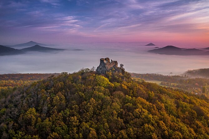 Czech countryside scenical hike to the castle, local deli tasting - Trebivlice garnet panning: a hands-on souvenir hunt