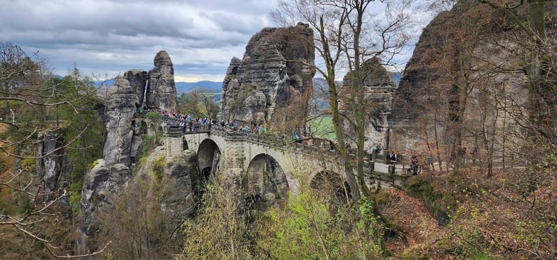 Day trip from Prague to Bohemian and Saxon Switzerland - Prague-to-Switzerland in One Day: Bastei, Pravčická Brána, and the Gorges
