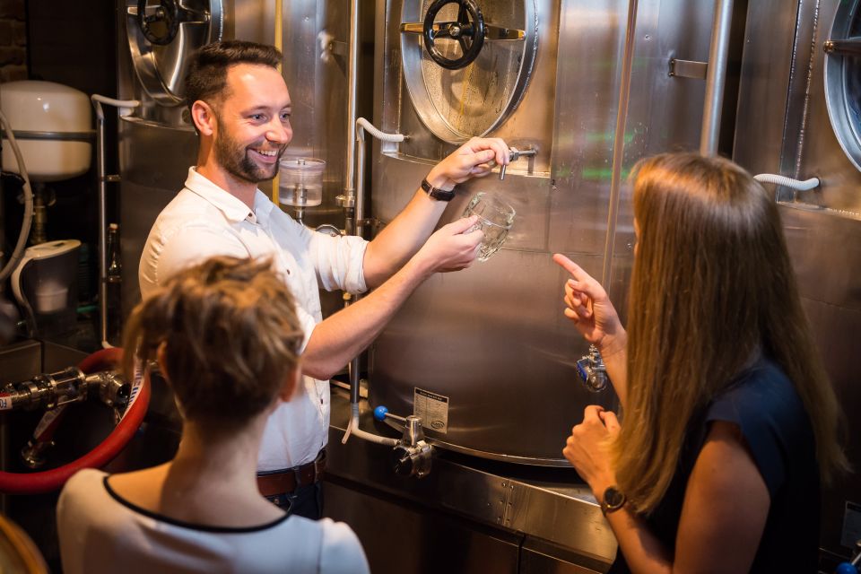 Delicious Food Tour by Prague Food Tour - The First 45 Minutes: Beer and Wine That Set the Tone