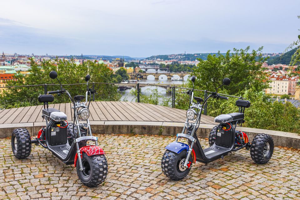 Electric Trike Sunset Prague Tour - Powder Tower: quick photos and a history thread