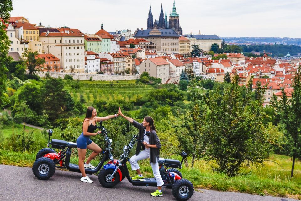 Electric Trike Sunset Prague Tour - Prague Giant Metronome: a landmark built for sightlines