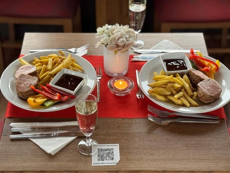 Evening cruise through Prague with 3-course served menu - Price and value: $91 with served dinner and included extras