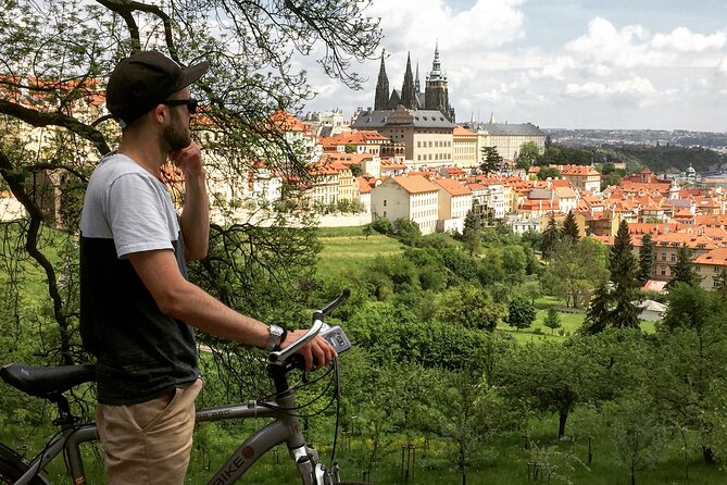 Exceptional Private Prague bike tour - Lennon Wall, Kampa Park giant babies, and the playful side of Prague