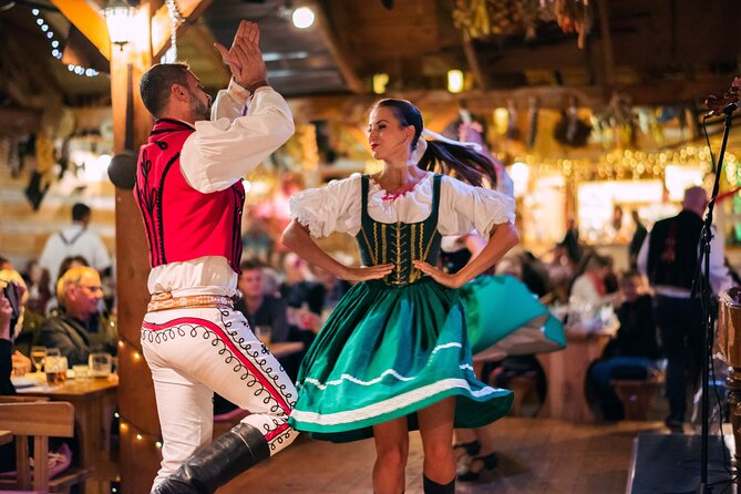 Folk Dinner Experience in Prague with Transportation - The Folk Show: Costumes, Singing, Dancing, and Audience Participation