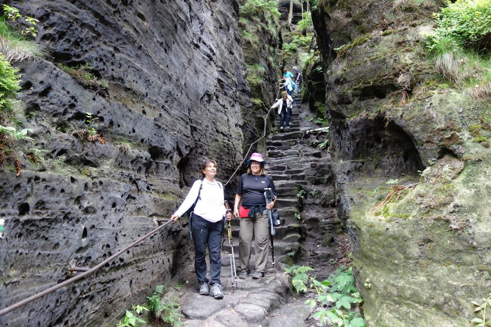 From Prague: Bohemian & Saxon Switzerland All Inclusive Tour - Walking shoes, stairs, and the small tricks that prevent misery