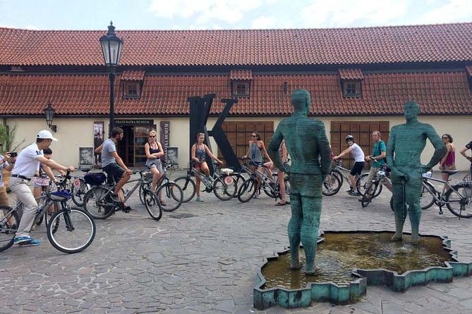 Full-Day All-in-One Bike Tour of Prague (private small group) - National Theatre and the art-street mix: Czech identity on two wheels