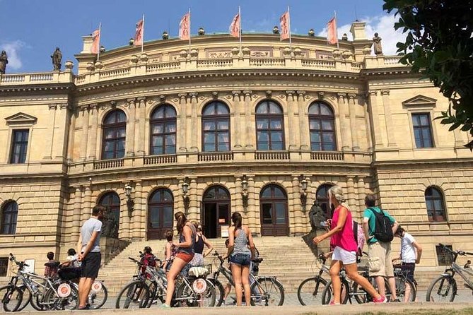 Full-Day All-in-One Bike Tour of Prague (private small group) - WWII and modern icons: St Cyril and St Methodius, Dancing House, and more