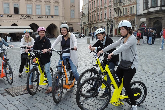 Grand City Tour of Prague on Cruiser e-Bikes or e-Scooters - Price and value: what $102.13 buys you in practice
