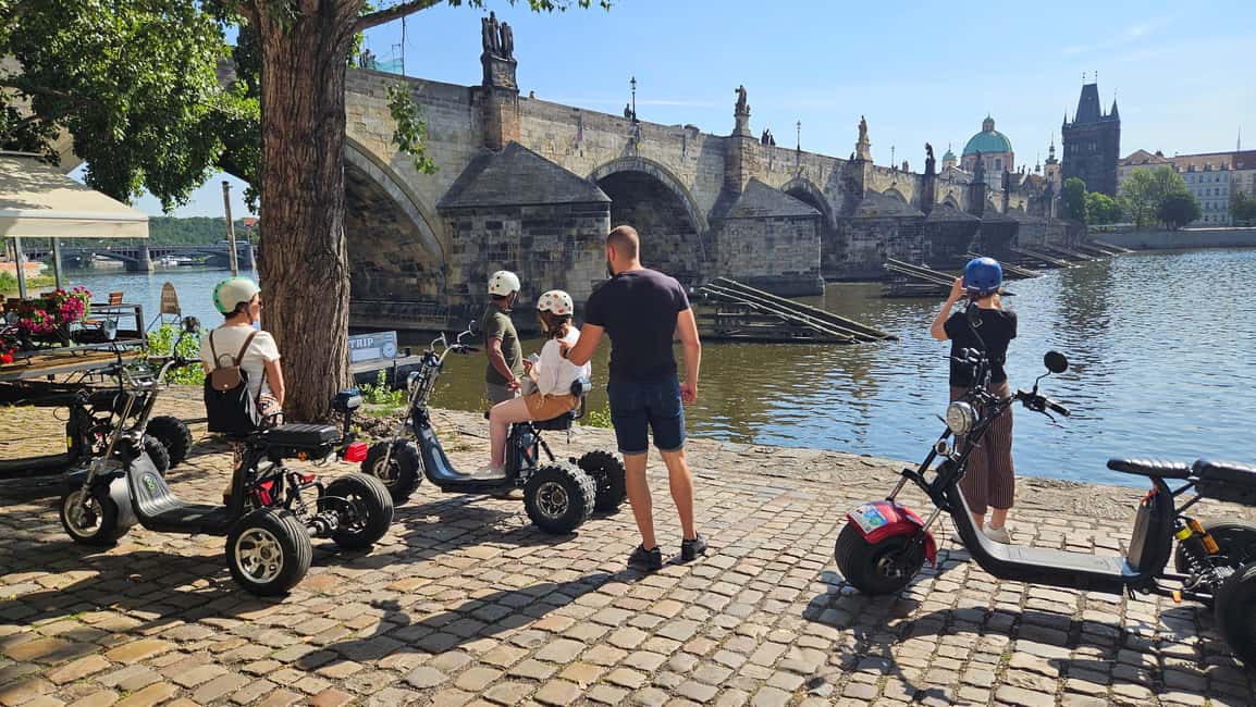 Heart of Prague tour on Tricycle electric scooter - Why this trike tour works so well in Prague