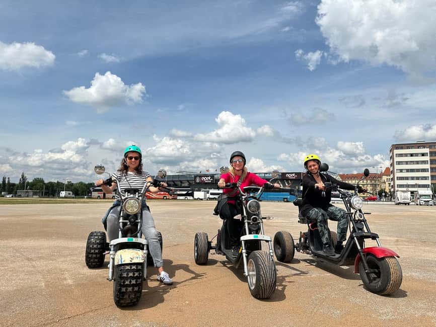Heart of Prague tour on Tricycle electric scooter - Guides make it: stories, timing, and the photo help