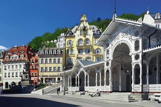 Karlovy Vary day trip from Prague with lunch - The guided walk: Karlovy Vary’s center, colonnade area, and spa story