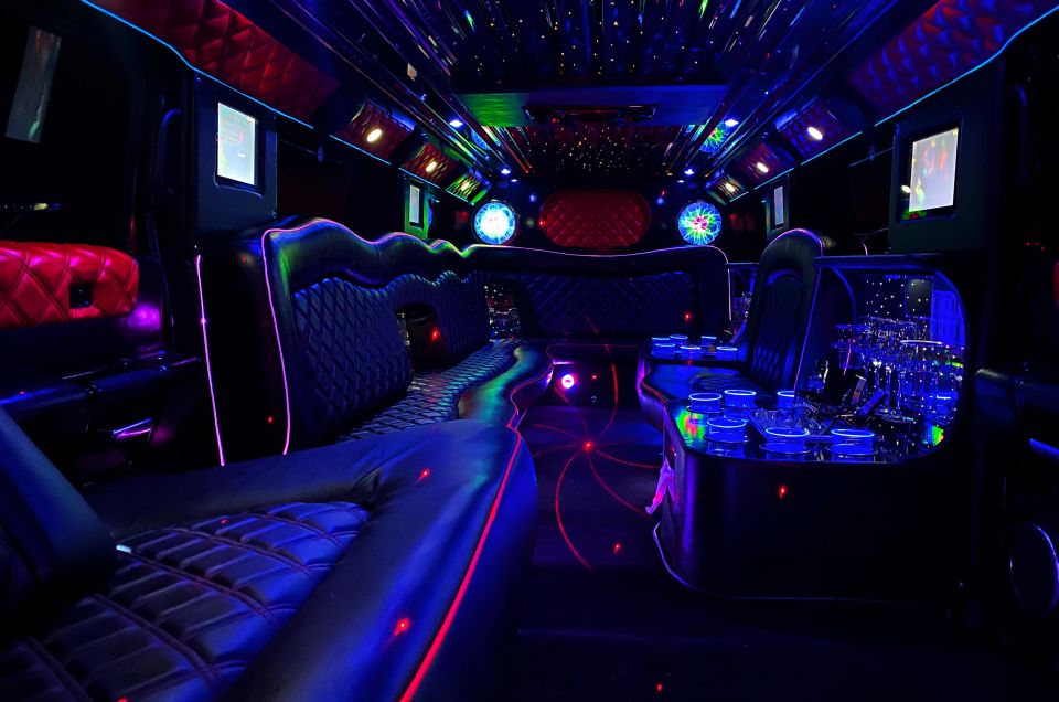 Long Hummer or Cadillac Limousine Party Ride - Key highlights you’ll feel right away