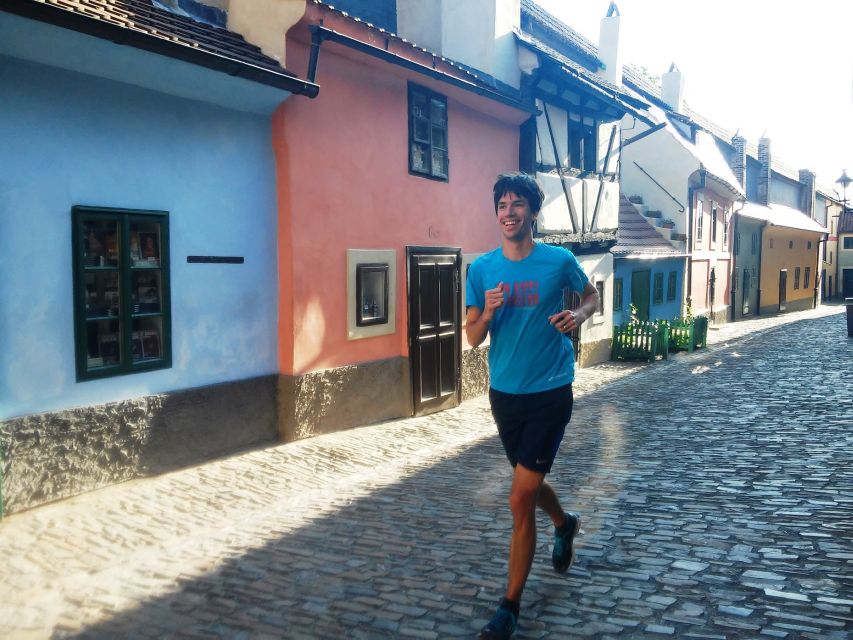 Prague 1.5-Hour Compact City Center Running Tour - Charles Bridge: iconic views, tight turns, real atmosphere