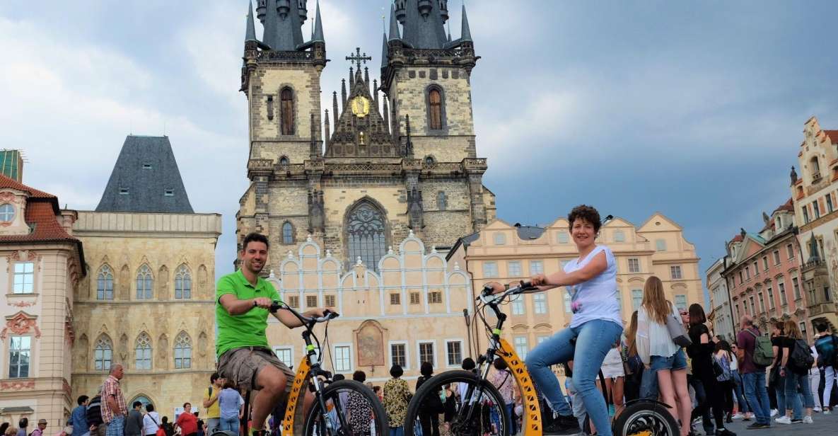 Prague: 2-Hour Old District & Riverside E-Scooter Tour - Strahov Monastery Gardens and the Brewery Connection