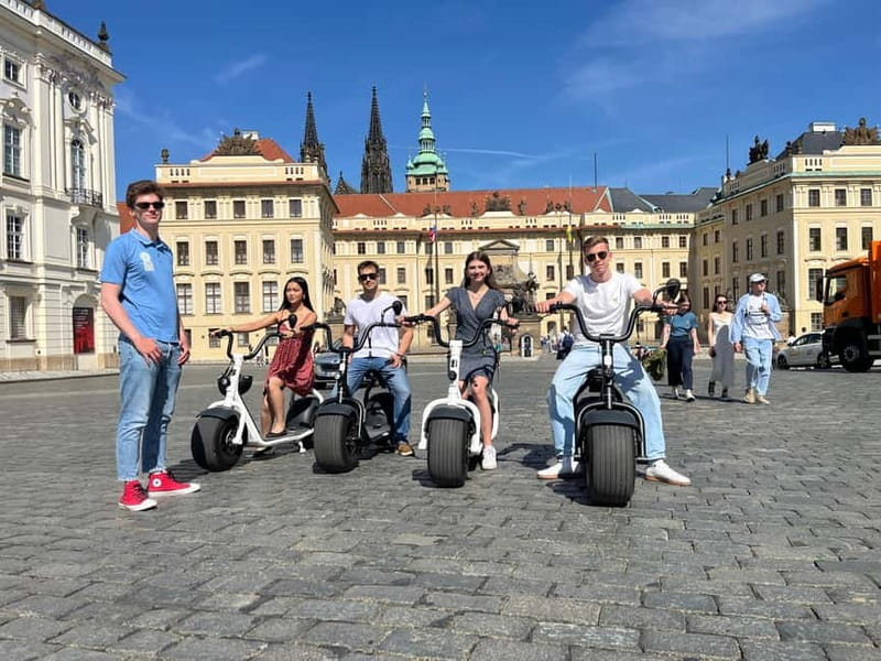 Prague: 3-Hour Fat Tire E-Scooter Tour - Key highlights you’ll actually feel during the ride