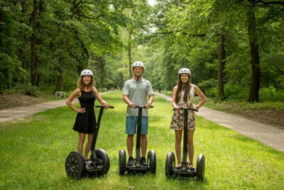 Prague: 4 Hours Grand City Tour by Segway & E-Scooter - Segway Time on Ladronka Park: Fun, Balance, and Quick Adjustments
