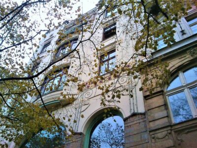 Prague Art Nouveau Tour - Spotting the metro lettering and wrought-iron style fast