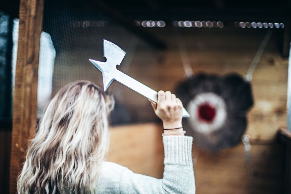 Prague: Axe Throwing Experience with Barbecue and Beer - Weather-Proof Fun Under a Tent (Because Prague Can Change Its Mind)