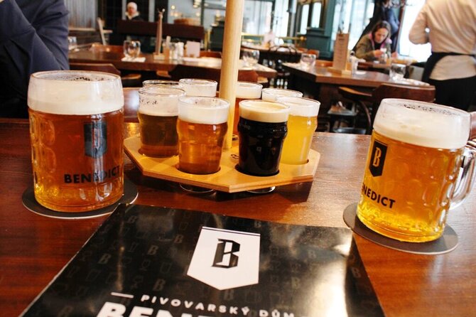 Prague Beer Tasting - 8 types of Czech beer included - What You Learn While You Taste