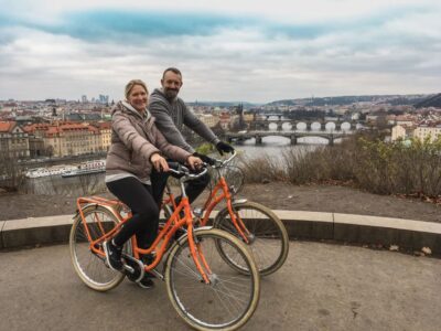 Prague: Bike or E-Bike City Tour with A Local Guide - Hotel Grandior meet-up: where your tour actually starts