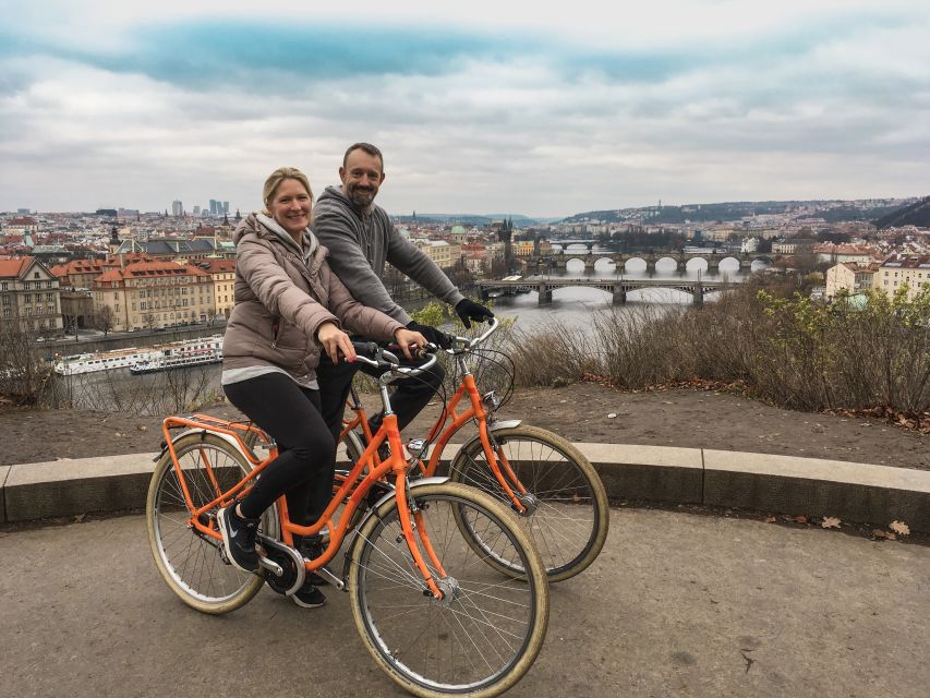 Prague: Bike or E-Bike City Tour with A Local Guide - Hotel Grandior meet-up: where your tour actually starts