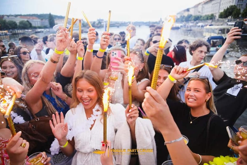 Prague : Boat Party with Afterparty at EPIC - On the Vltava: Views, Music, and Staying Comfortable