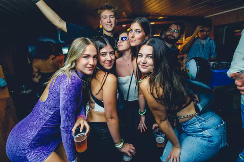 Prague: Boat Party with Unlimited Drinks & After Party Entry - The boat party itself: two decks, DJ beats, and night air