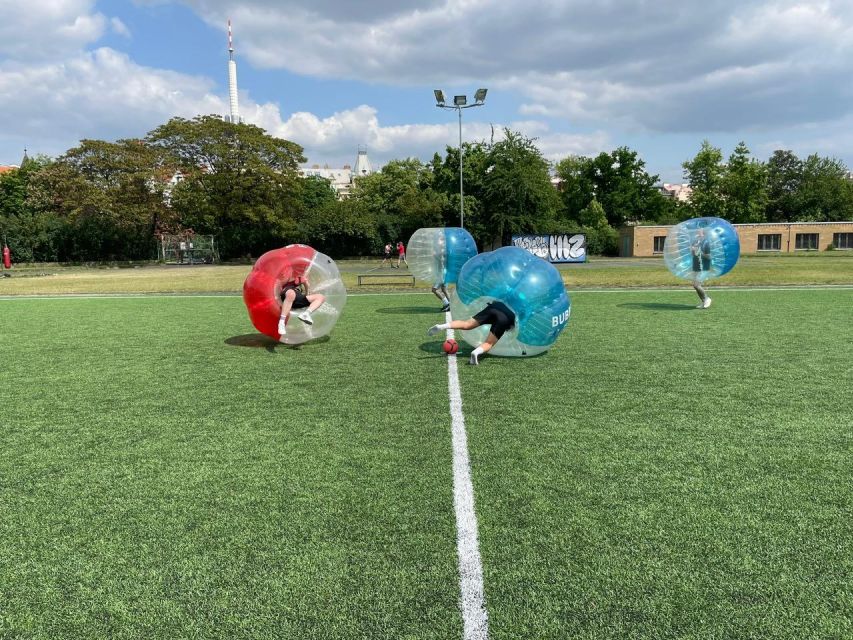 Prague: Bubbles football - Zorb Football in centrum - Prague Bubble Football in Centrum: an hour you’ll talk about