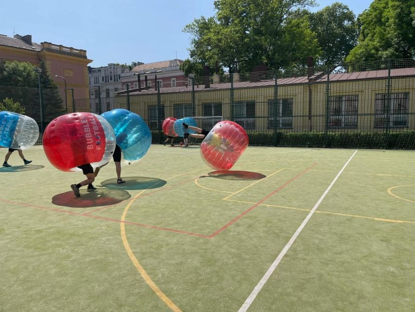 Prague: Bubbles football - Zorb Football in centrum - Price and value: is $41 worth one hour?