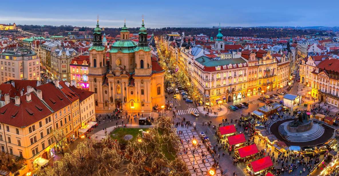 Prague by Car - Old Town Square: guided focus from a better vantage point