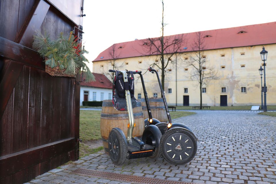 Prague: Castle and Monastery Segway Tour - Rolling through embassy streets and park paths