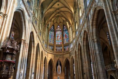 Prague Castle St. Vitus Cathedral, Royal Palace, St. George's Basilica - St. Vitus Cathedral: From Roman Roots to Gothic Coronations