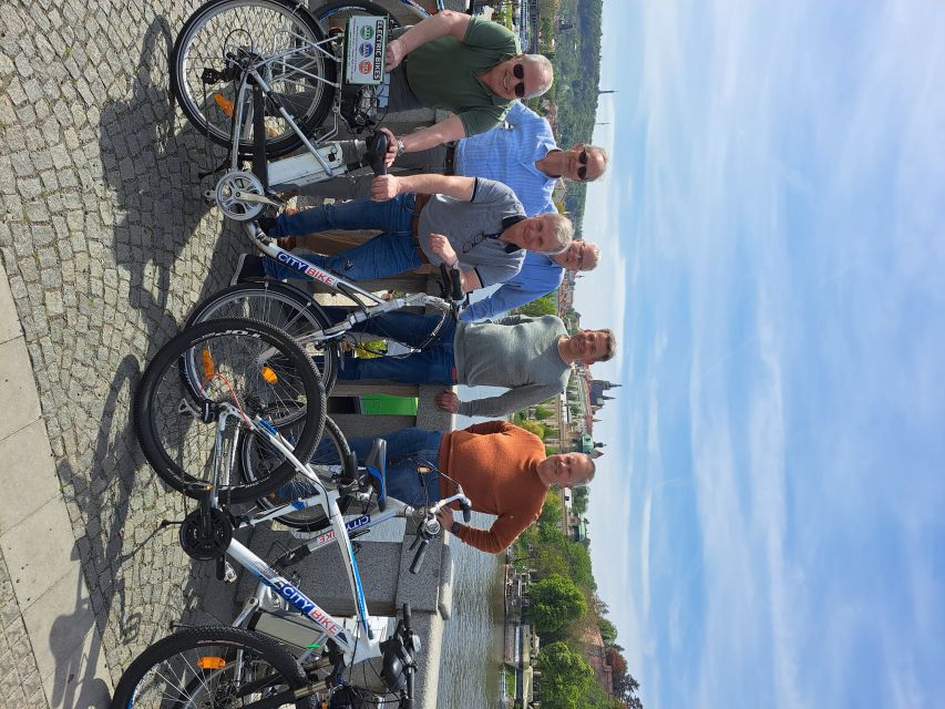Prague City Bike guided tour - Old Town’s cobbled lanes and Josefov’s street feel