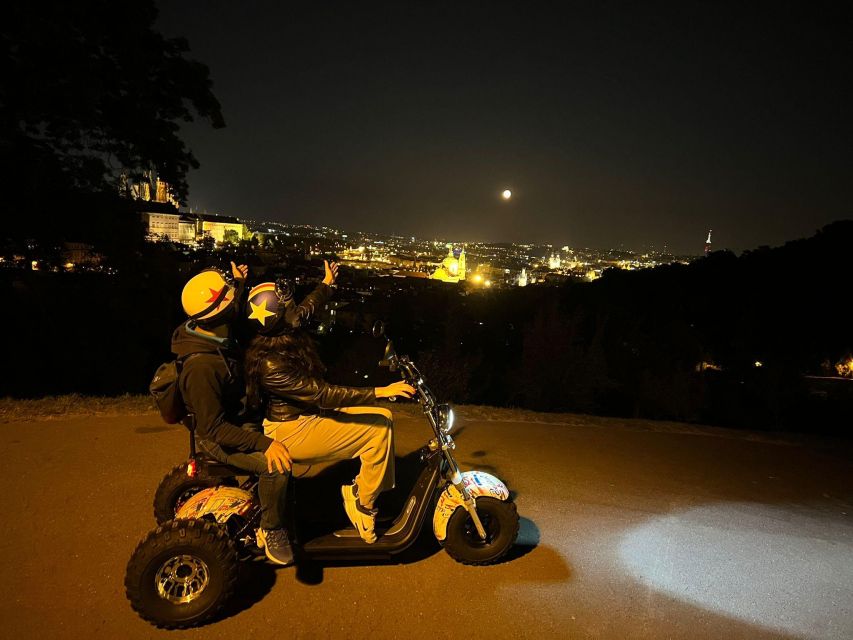 Prague City sightseeing in Night Trike Tour - Wenceslas Square and the Powder Tower: Your Quick Orientation