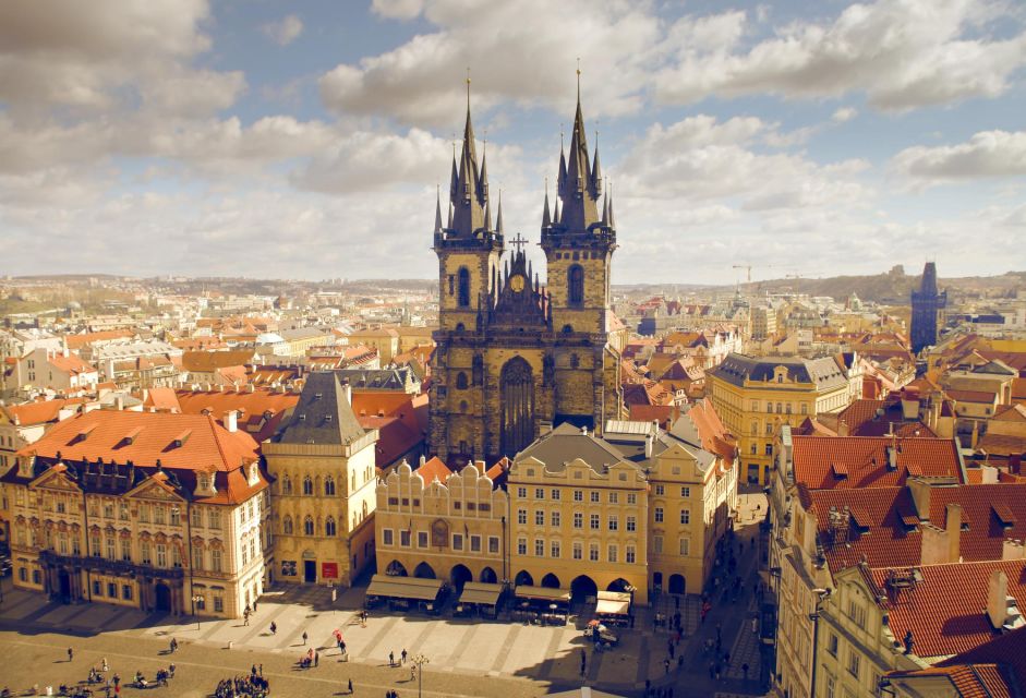 Prague: City Tour in Full - Charles University, the Black Madone cubist house, and the Powder Tower