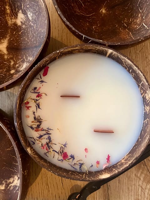 Prague: Coconut Candle Workshop - What you’ll do in the Prague coconut candle workshop