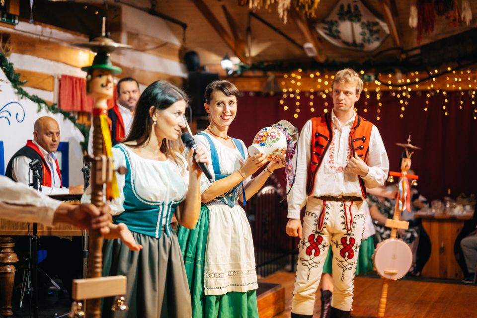 Prague: Dinner with Folk Show and Open Bar - What This Is Really Like: Folk Music, Food, and a Local-Feeling Room