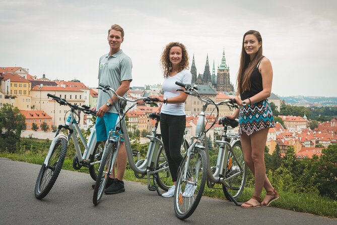 Prague E-Bike City Sightseeing Tour - Letná Park viewpoints and the Metronome moment