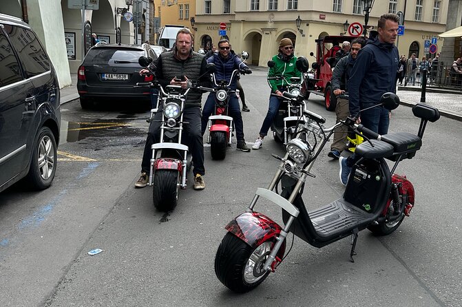 Prague E-Scooter Adventure: Fun & Easy Sightseeing 3Hours Tour - Strahovsky Kláster: A Monastery Stop with Beer in the Mix