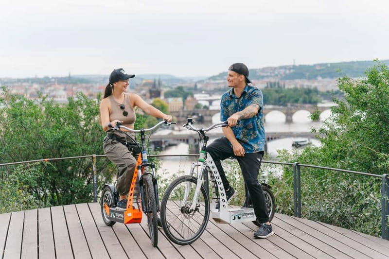Prague: E-Scooter Grand City & Panoramas Small-Group Tour - Old Town and Charles Bridge Region: Sights You Can Actually Enjoy