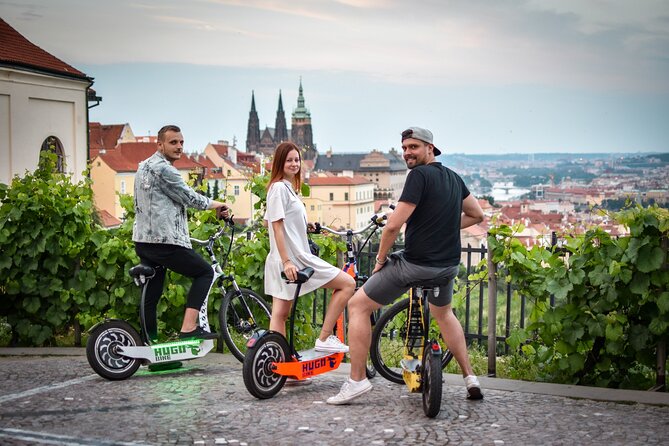 Prague E-Scooter Grand City Tour PRIVATE with PragueWay - St. Nicholas Church and the Prague “church count” lesson